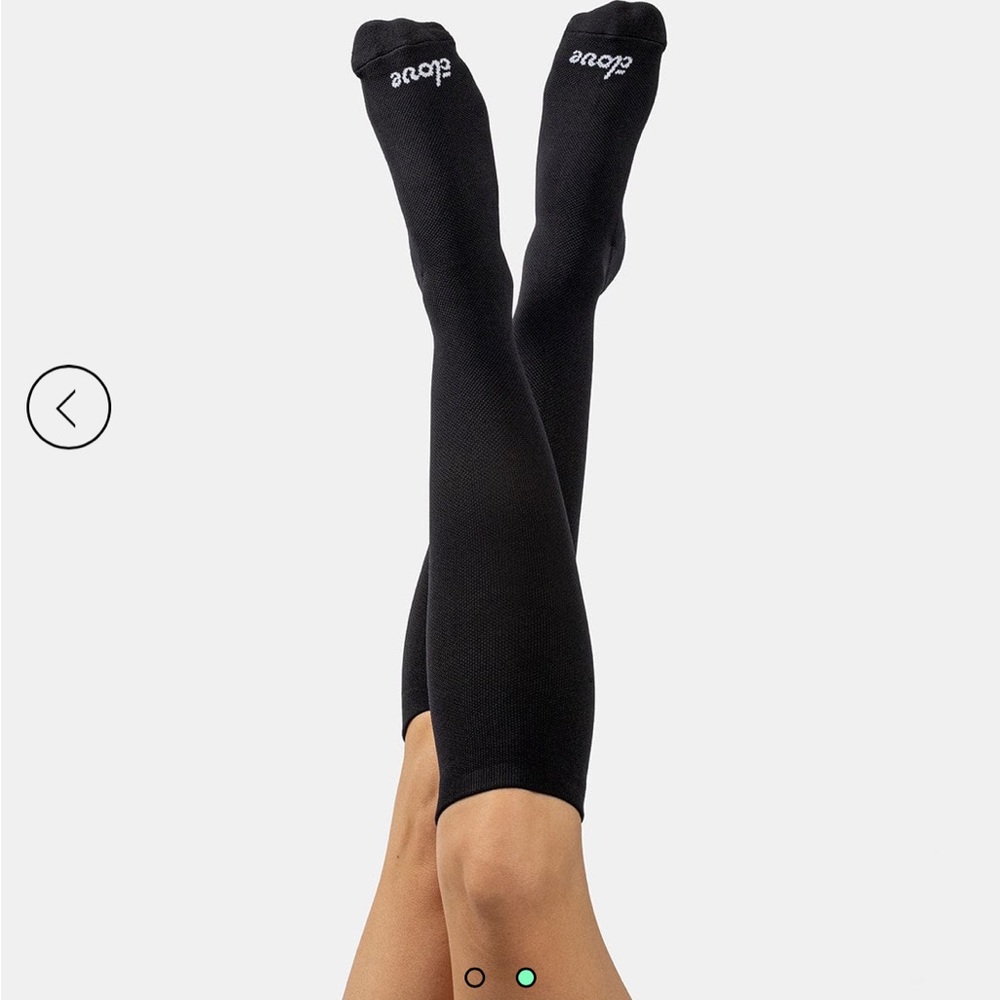 Clove Compression Socks Black Size L
